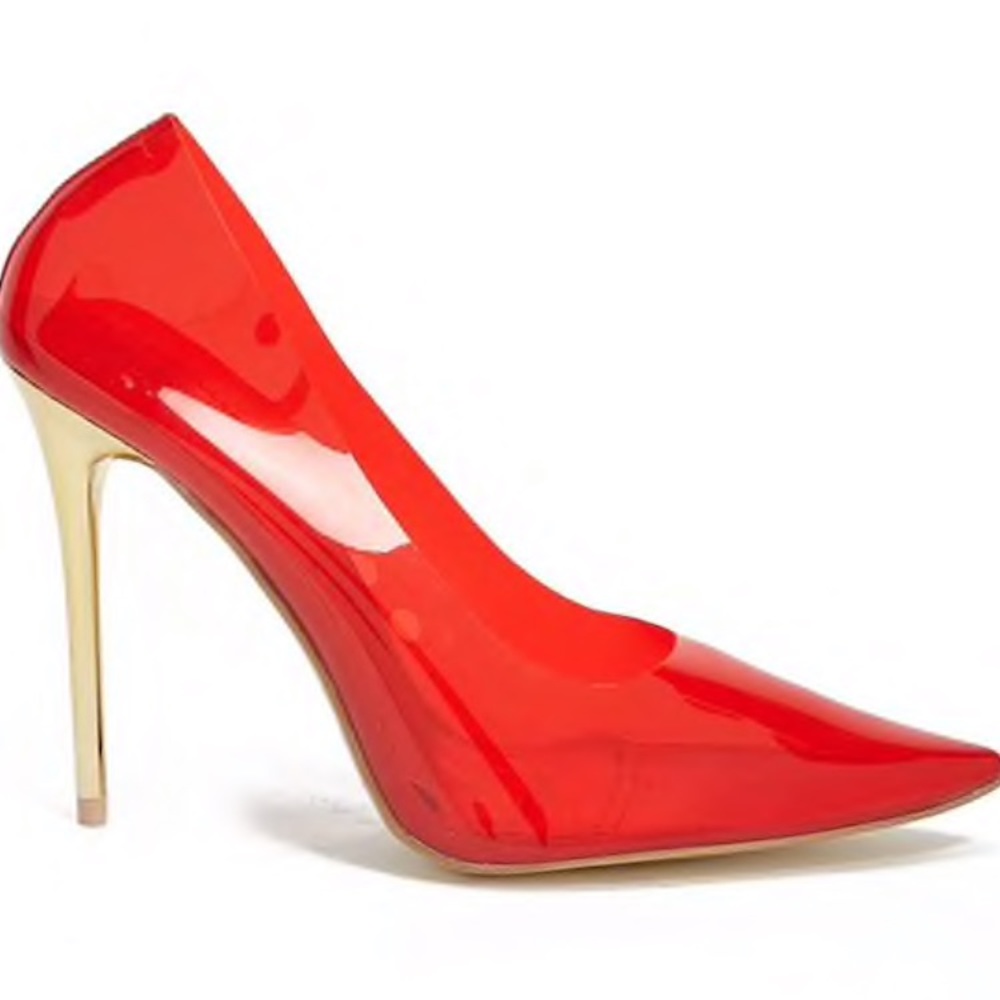 F21 Mackin J Red Pumps